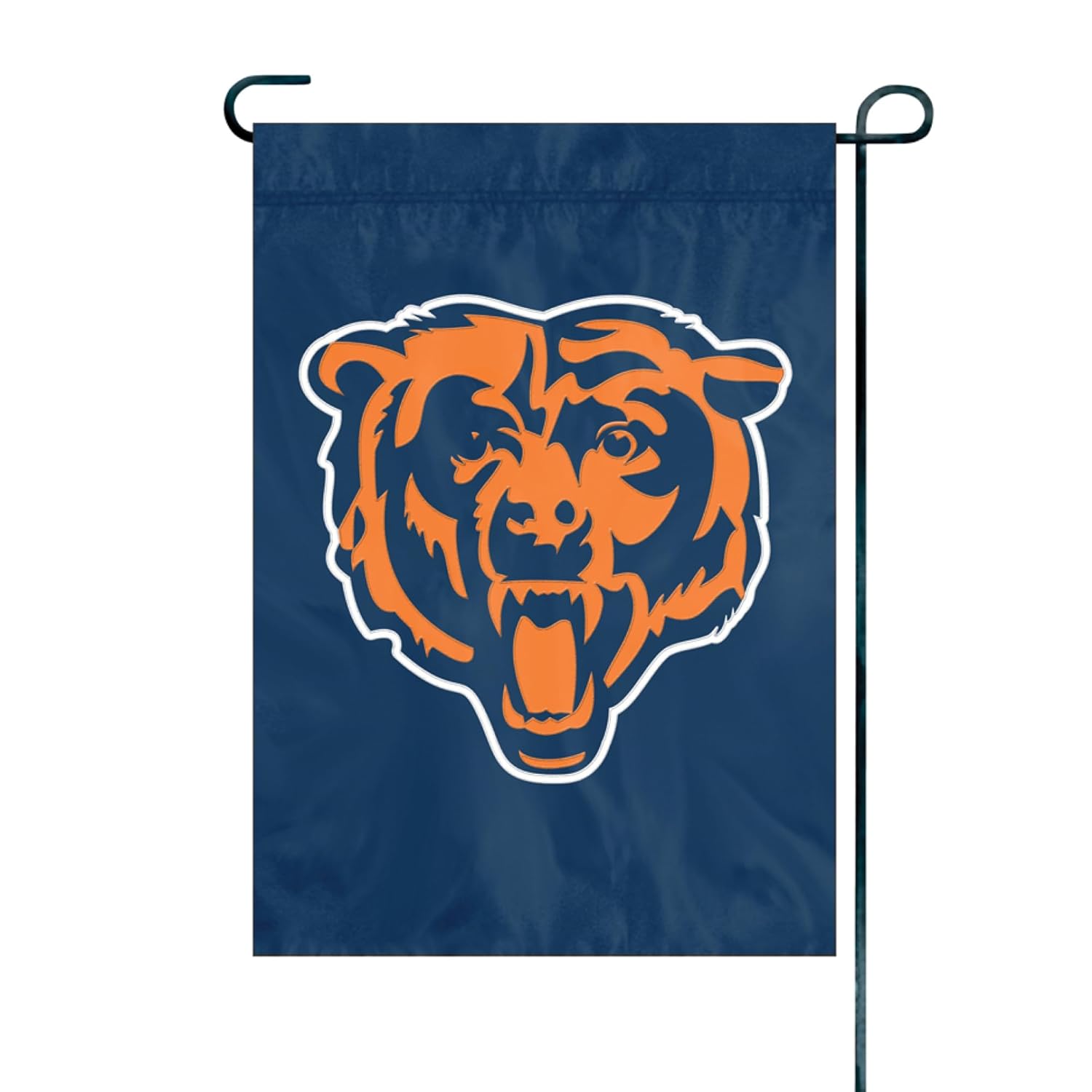 Chicago Bears Premium Garden Flag, 12.5x18 Inch, Nylon, Logo Design, Outdoor, Single Sided, Officially Licensed