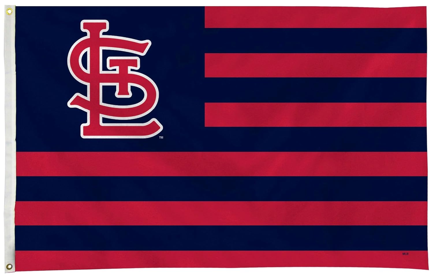 St Louis Cardinals Premium 3x5 Feet Flag Banner, Country Design, Metal Grommets, Outdoor Indoor, Single Sided, Officially Licensed