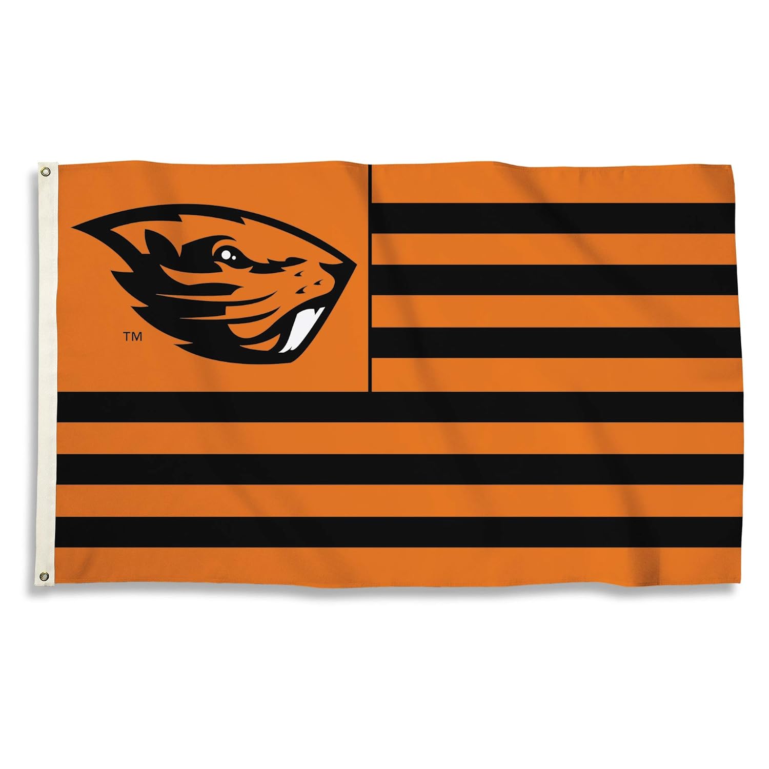 Oregon State University Beavers Premium 3x5 Feet Flag Banner, Country Design, Polyester, Metal Grommets, Officially Licensed