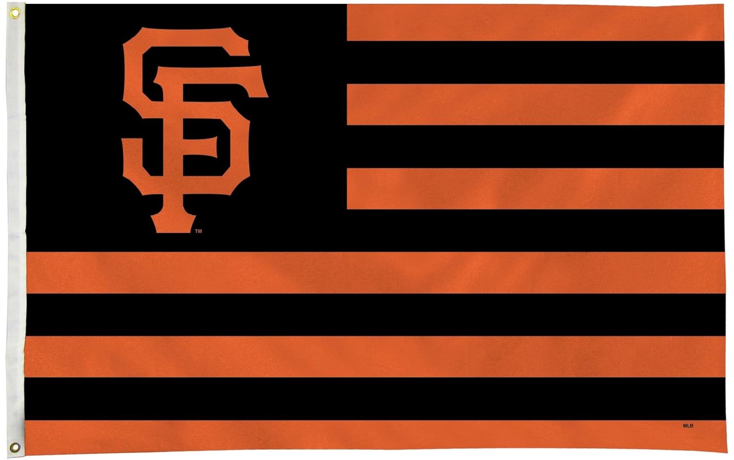 San Francisco Giants Premium 3x5 Feet Flag Banner, Country Design, Polyester, Metal Grommets, Officially Licensed