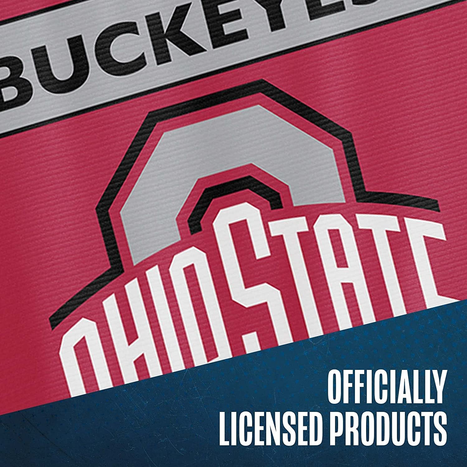 Ohio State University Buckeyes Premium Double Sided Garden Flag, 13x18 Inch, Display Pole Sold Separately, Officially Licensed