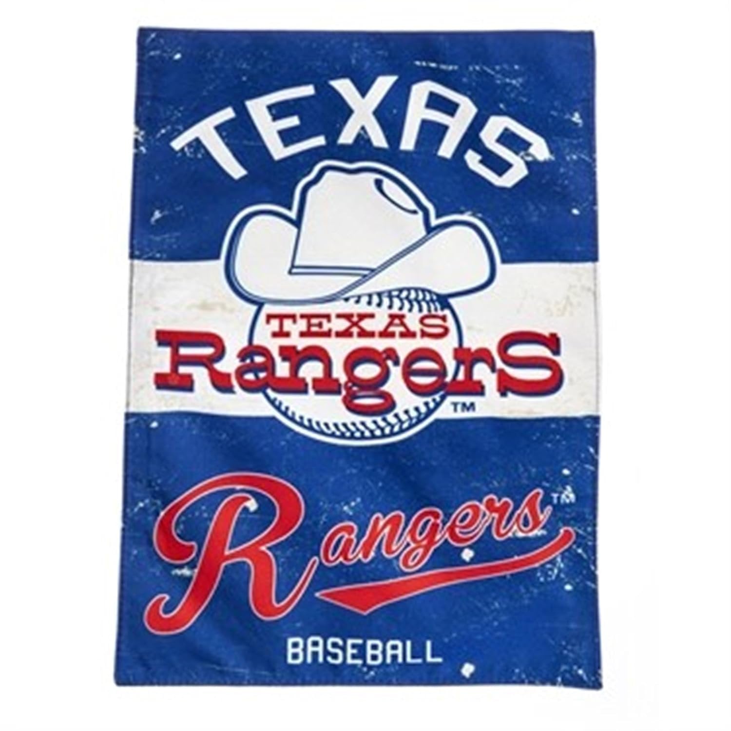 Texas Rangers Premium Garden Flag Banner, Double Sided, Vintage Design, 13x18 Inch, Officially Licensed