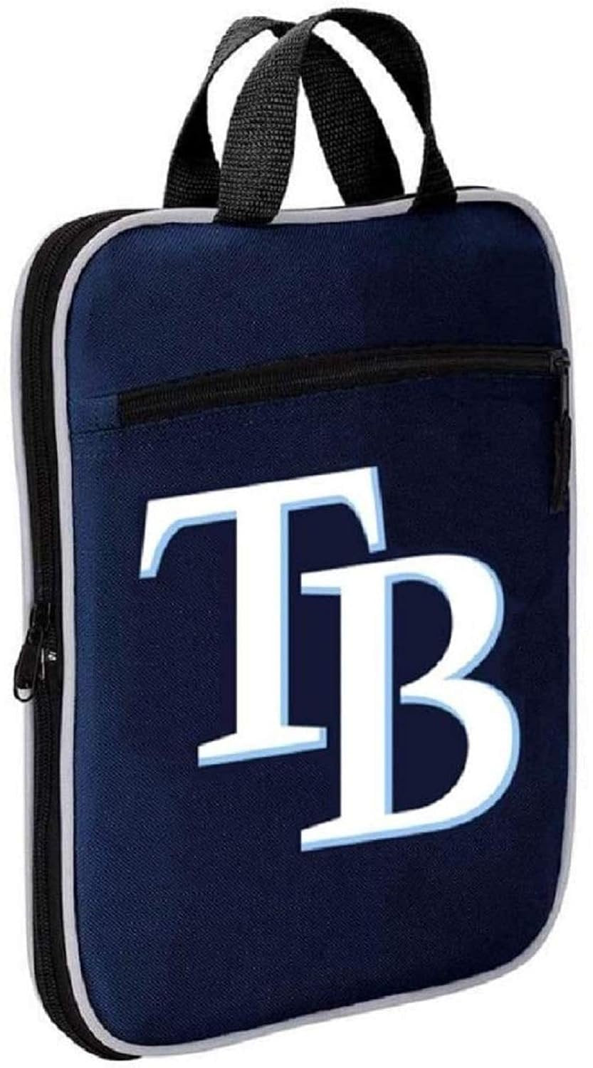 Tampa Bay Rays Premium Duffel Bag, 28x12x11 Inch, Team Color, Heavy Duty, Steal Design, Officially Licensed