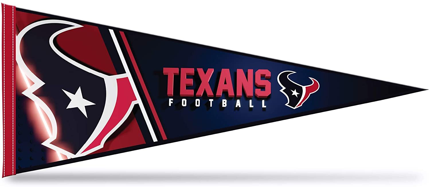 Houston Texans Pennant 12x30 Inch Soft Felt