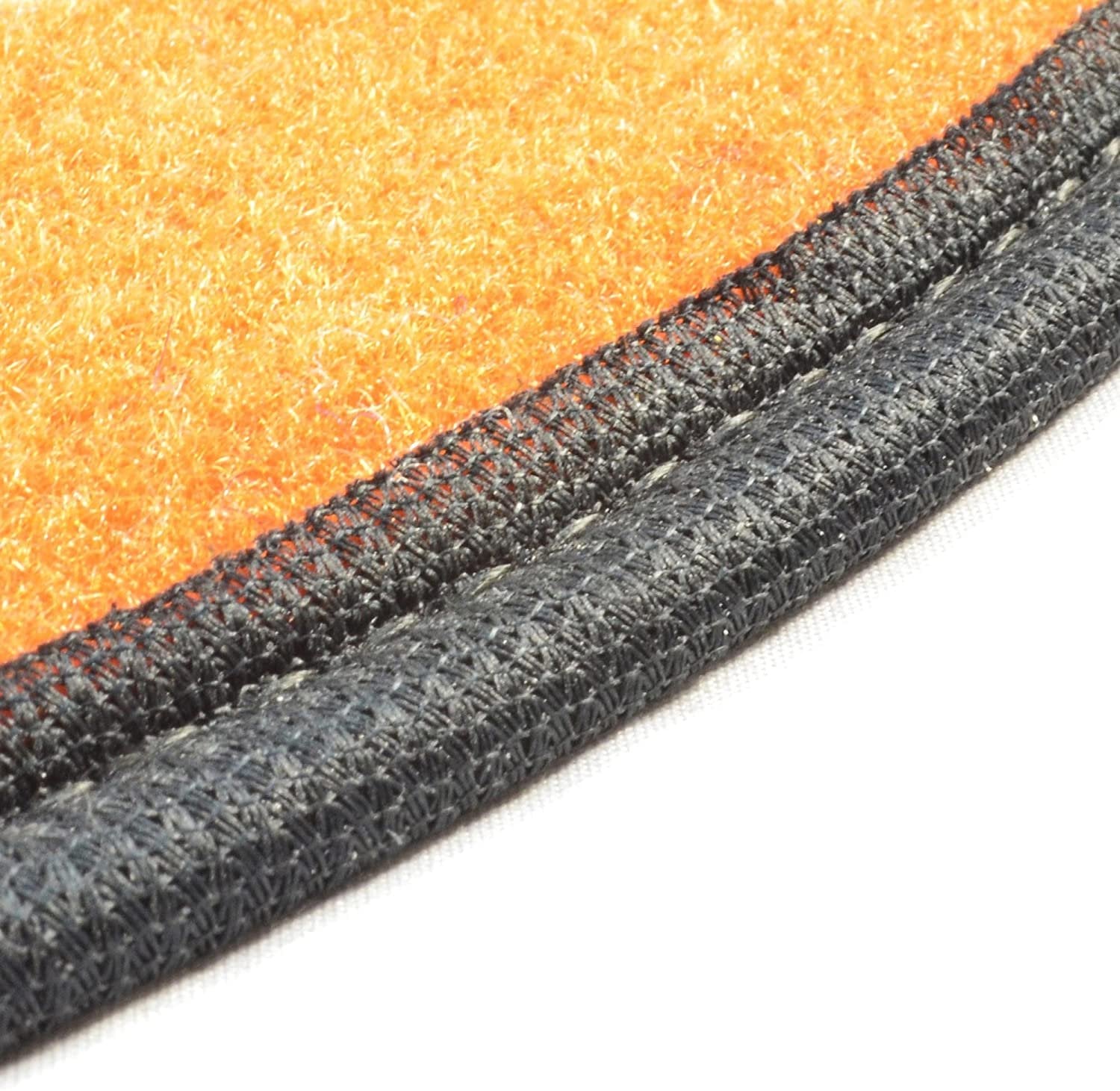 Miami Heat Front Floor Mats, Carpet Car Set, 18x27 Inch, Nylon, Set of 2