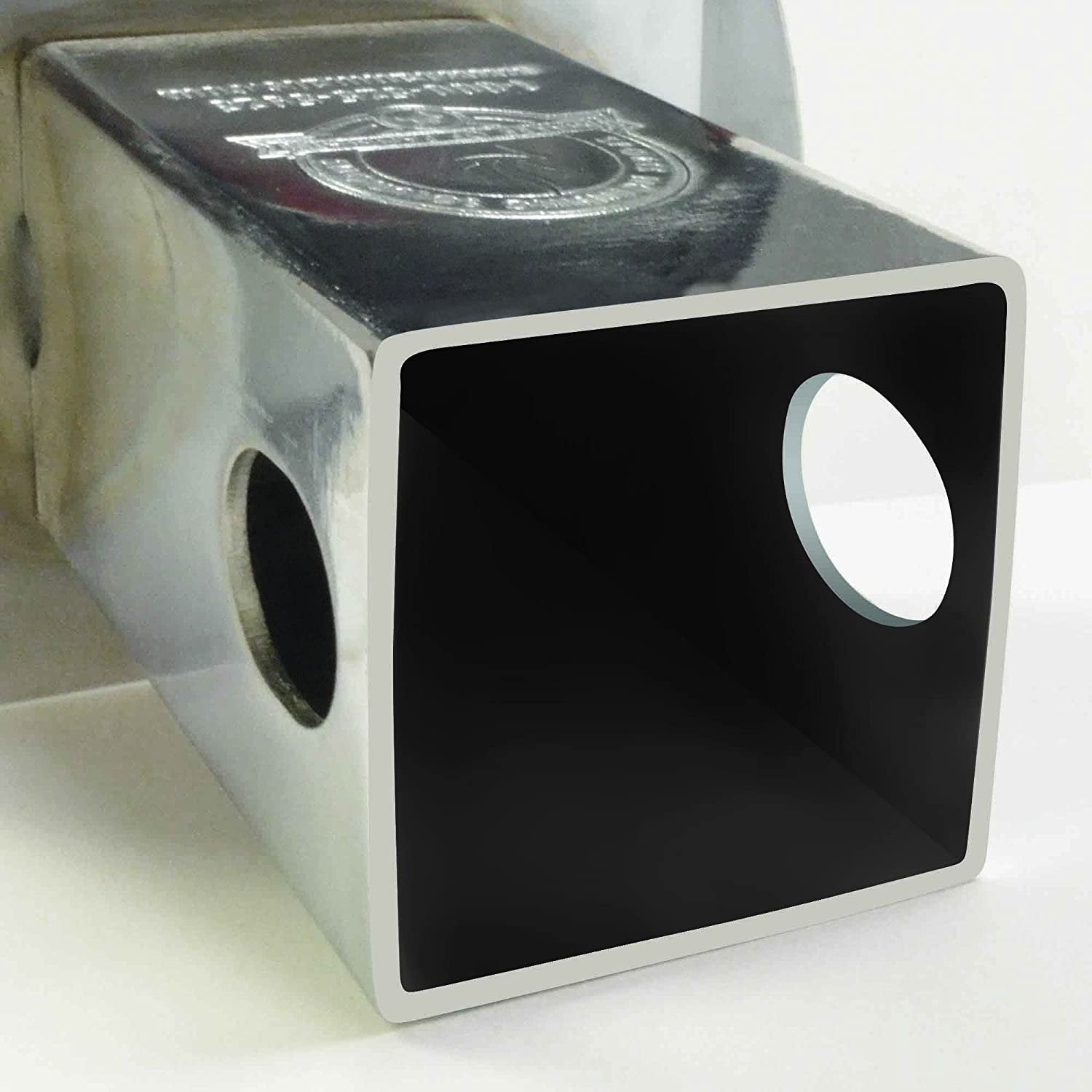 Miami Heat Hitch Cover Solid Metal with Raised Chrome Metal Emblem 2" Square Type III