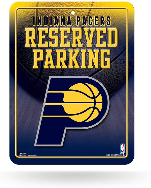 Indiana Pacers Metal Parking Sign - Fielders Choice