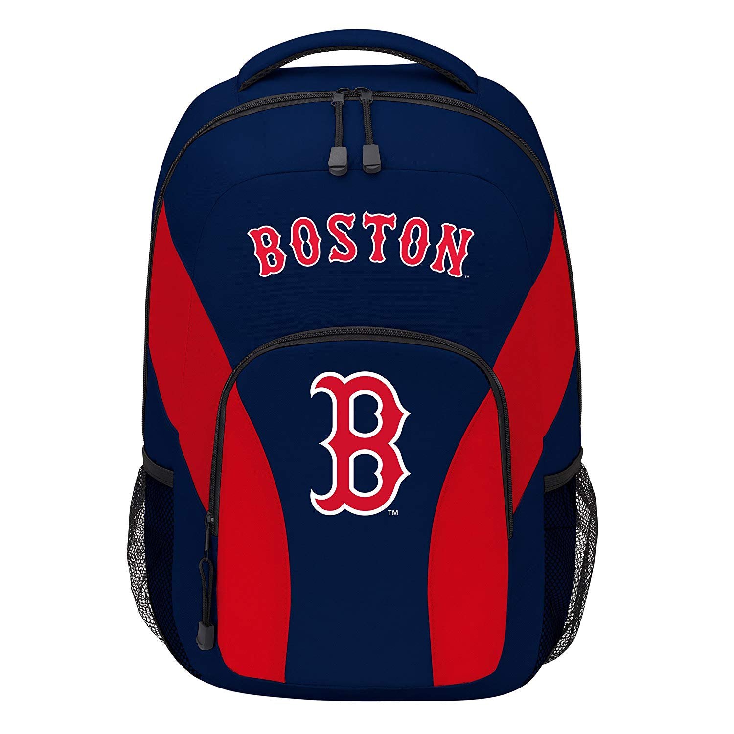 Boston Red Sox Backpack Bag, Draft Day Design, 18x12 Inch, Officially Licensed