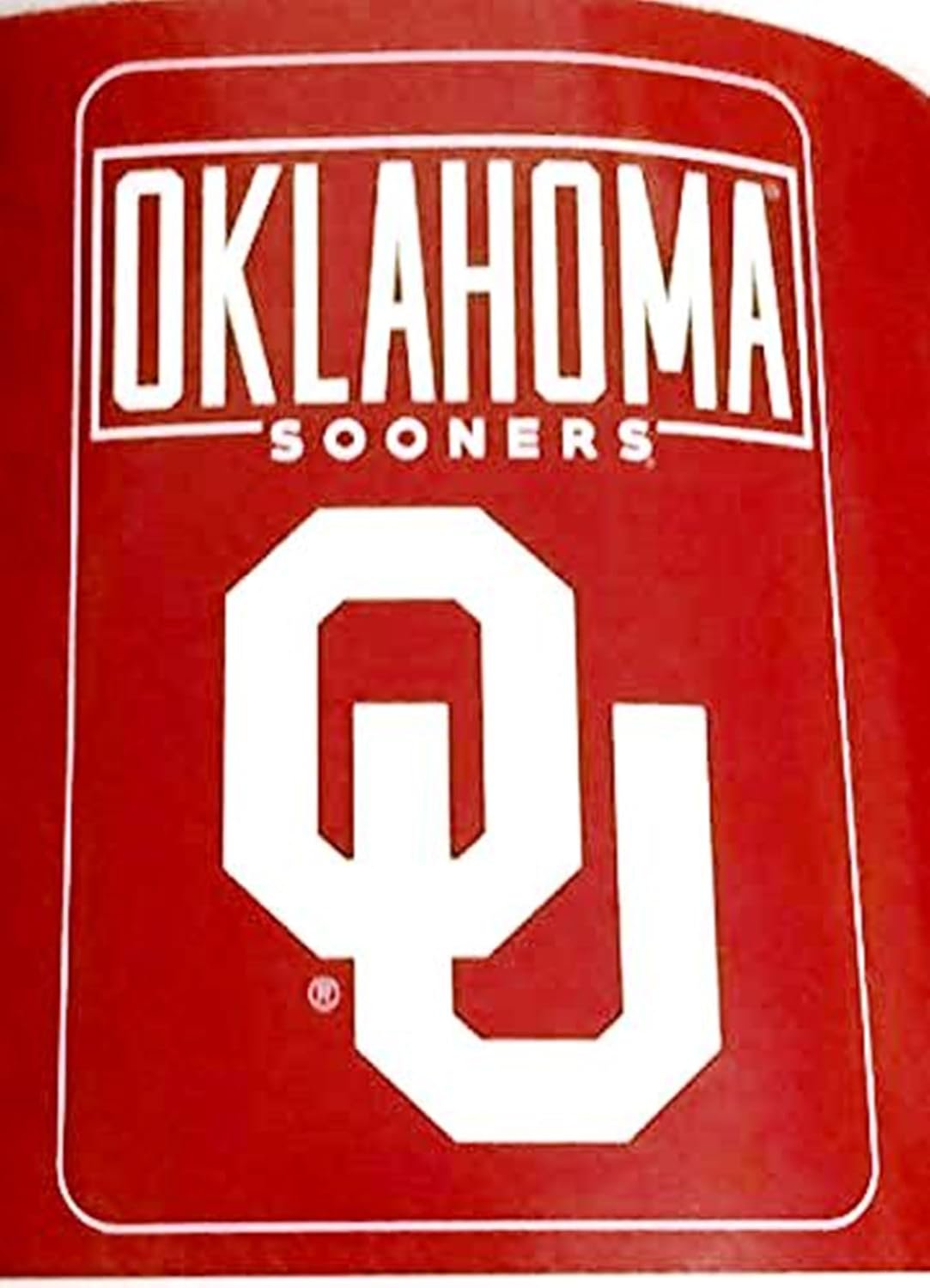 University of Oklahoma Sooners Fleece Throw Blanket, 40x60 Inch, Lightweight, Collegiate, Officially Licensed