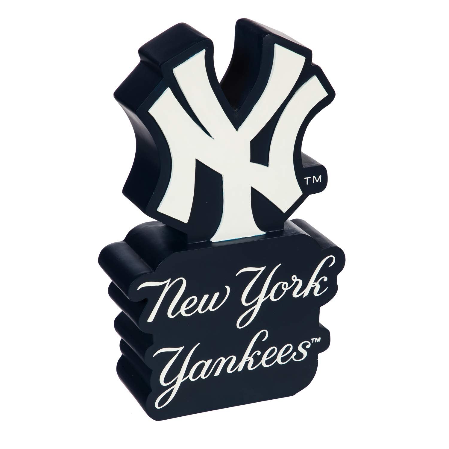 New York Yankees Team Mascot Garden Statue, Hand Painted Resin, 12 Inch, Indoor Outdoor Decorative Sports Mascot, Officially Licensed