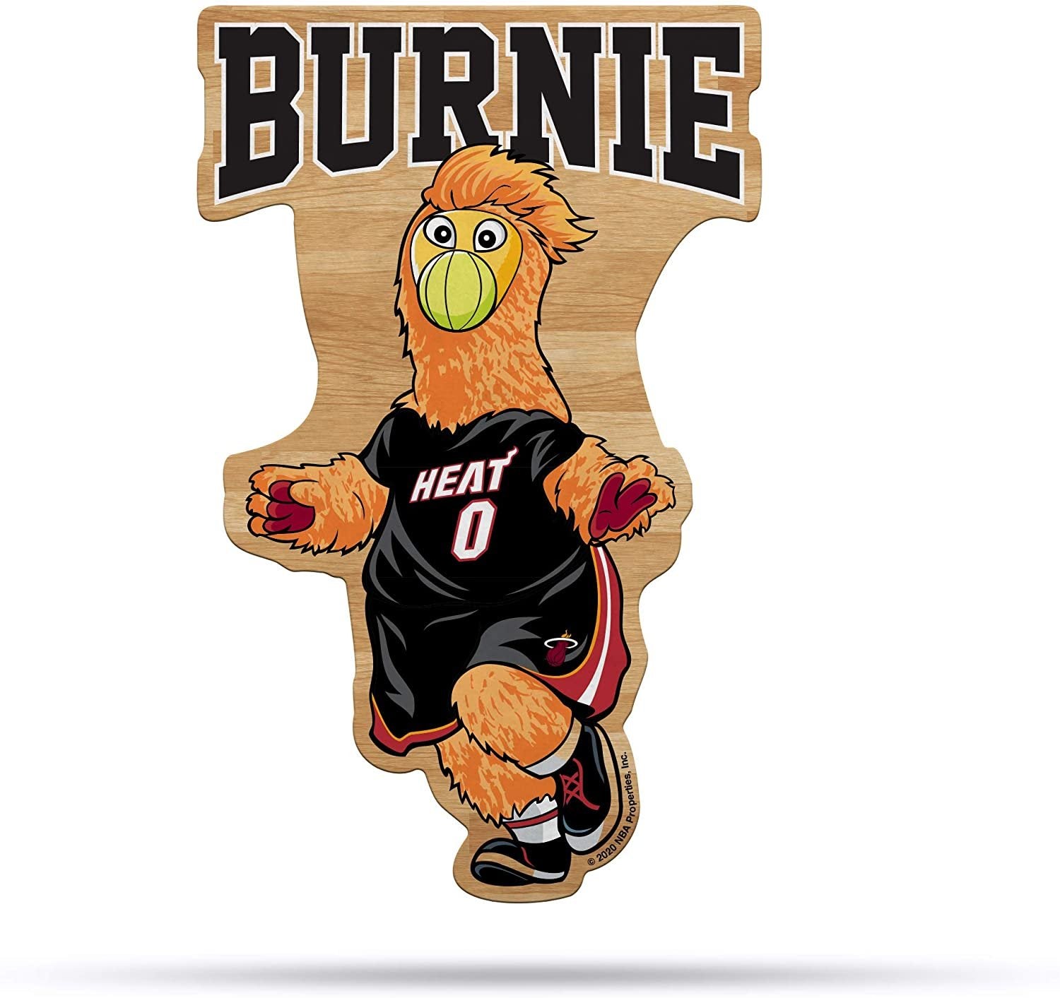 Miami Heat 18" Mascot Shape Pennant Soft Felt