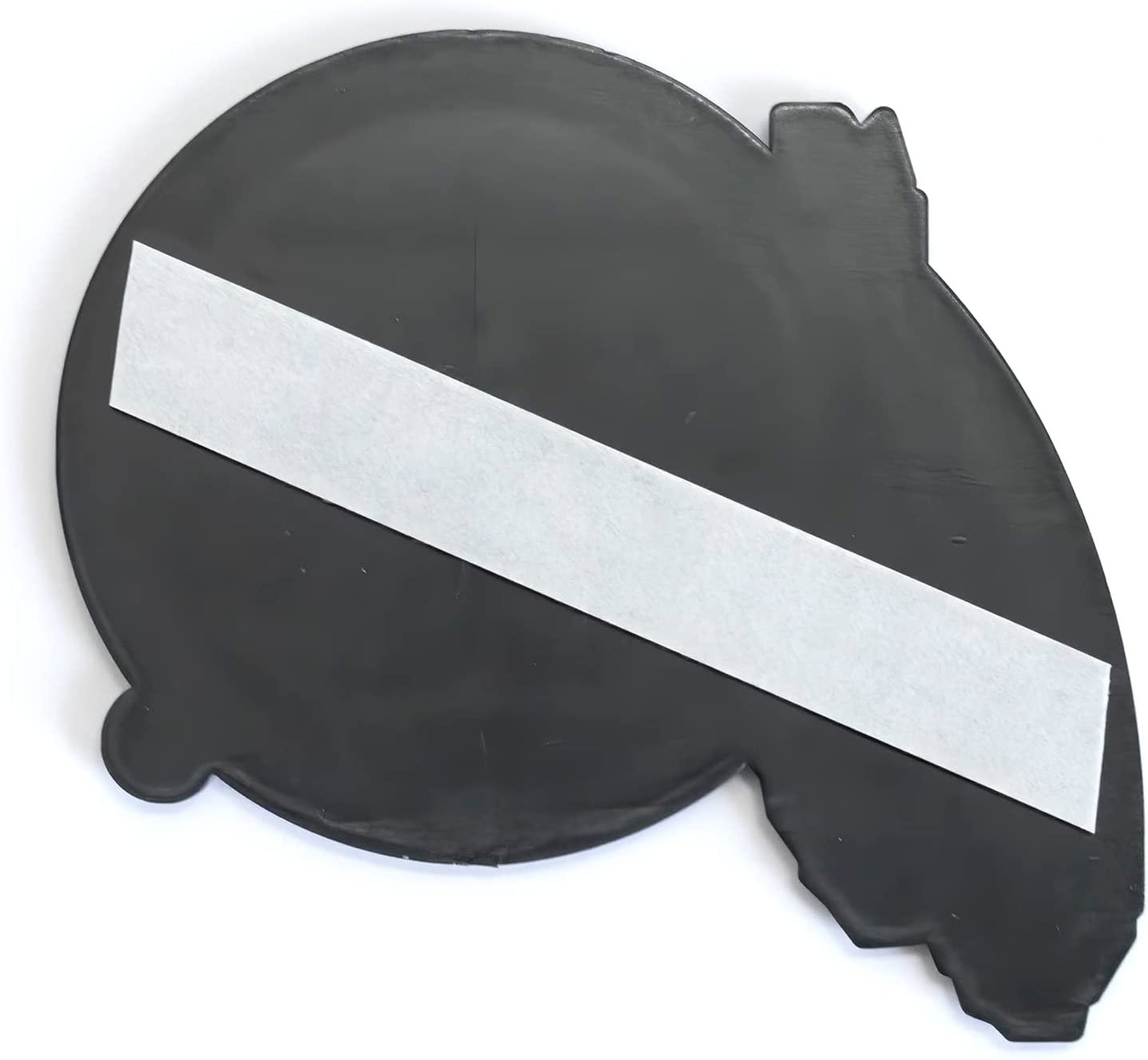 Nashville Predators Auto Emblem, Silver Chrome Color, Raised Molded Plastic, 3.5 Inch, Adhesive Tape Backing