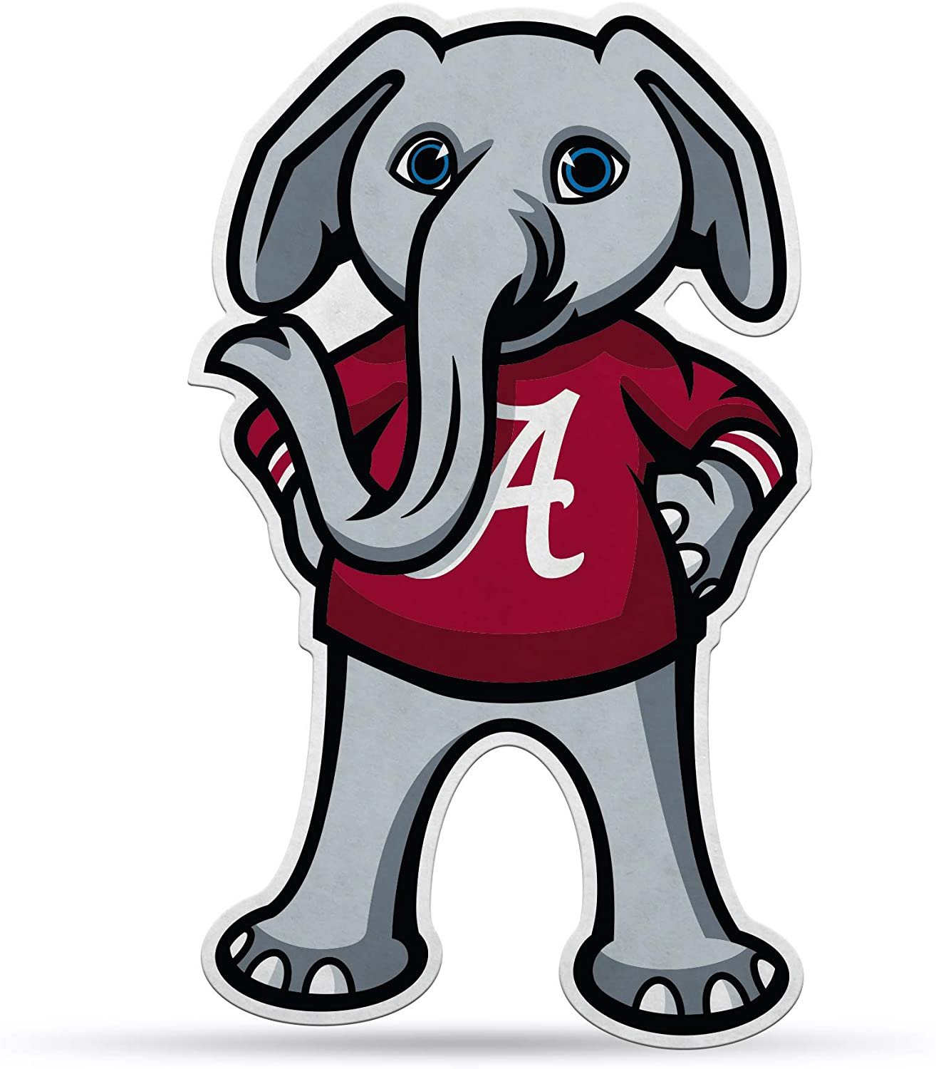 Alabama Crimson Tide Premium Die Cut Big Al the Mascot Pennant Approx. 18 x 11 inches