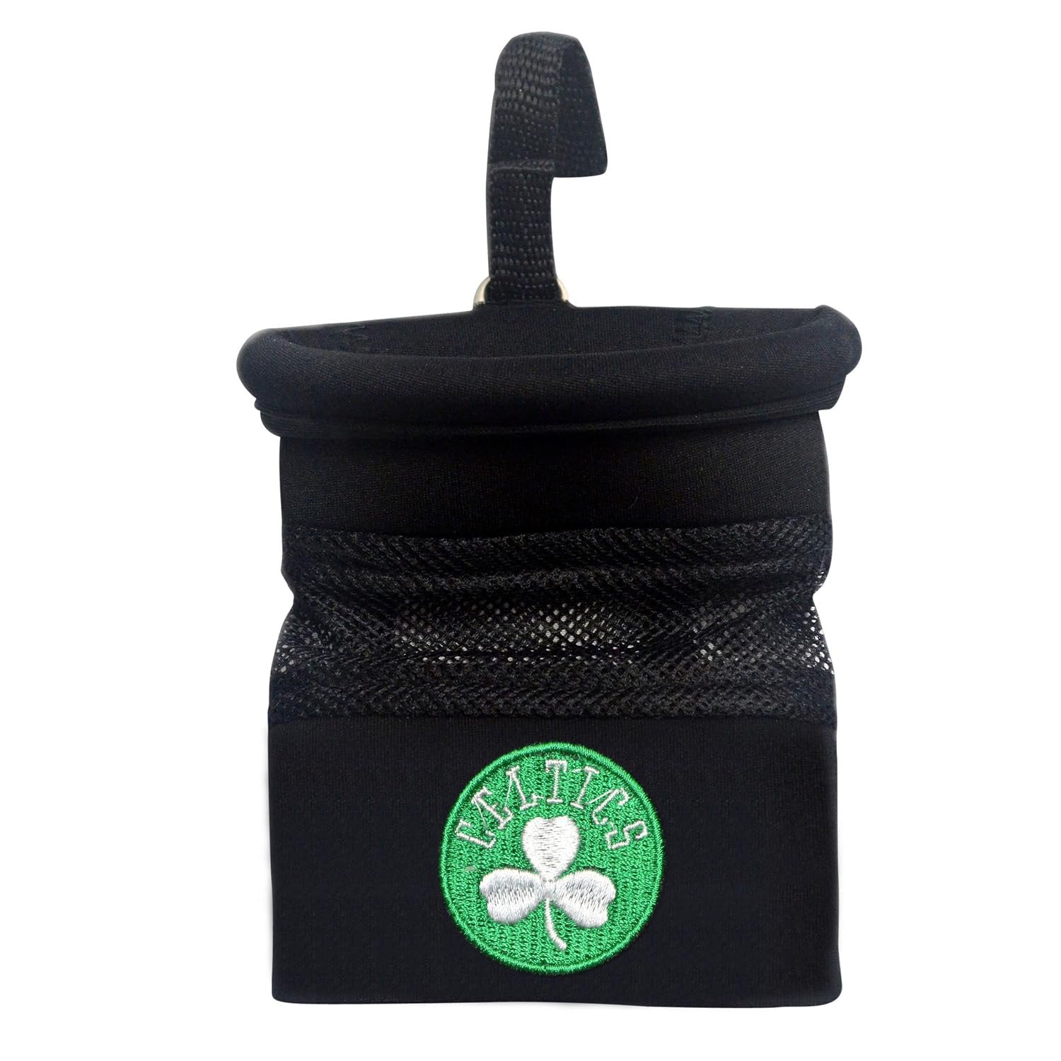 Boston Celtics Vent Clip Car Caddy, Black, Embroidered Logo, Officially Licensed