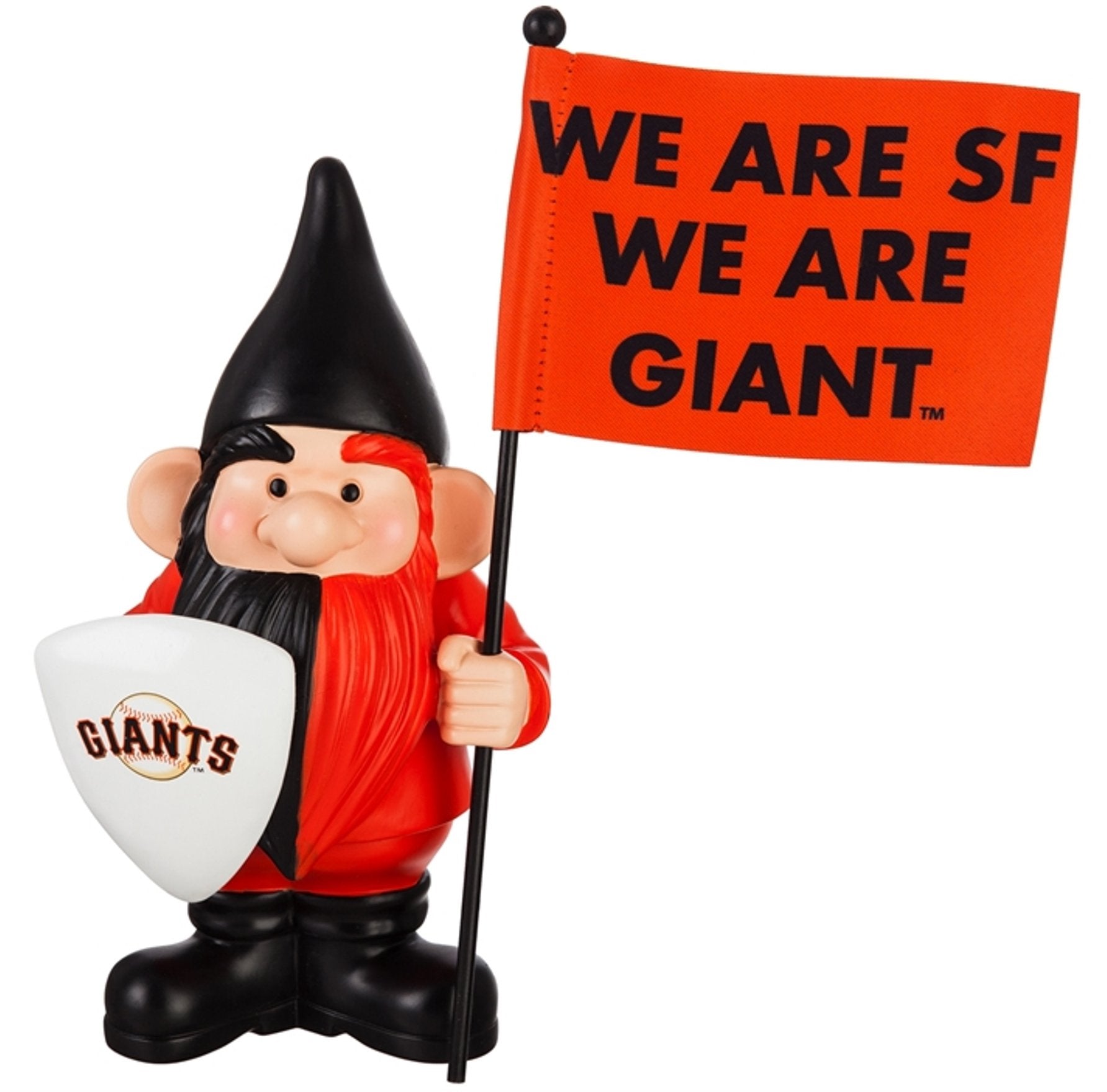 San Francisco Giants 10 Inch Garden Gnome Statue, Outdoor Decoration