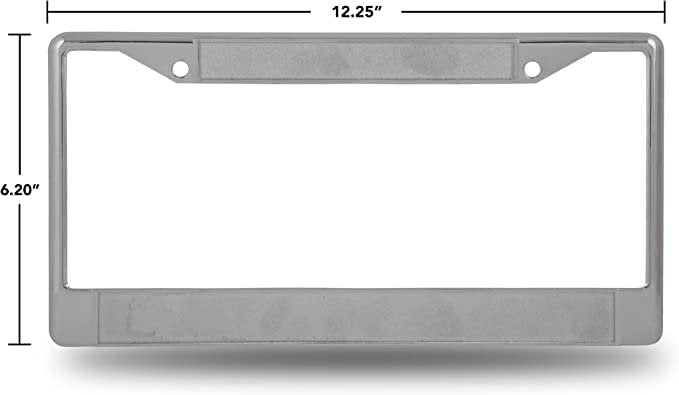 Georgia Southern University Eagles Premium Metal License Plate Frame Tag Cover, 12x6 inch, Pre-Drilled Holes, Officially Licensed