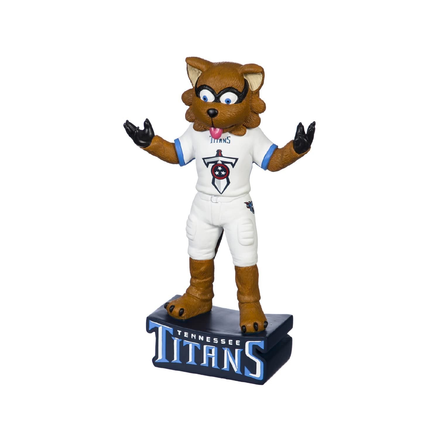 Tennessee Titans Team Mascot Garden Statue, Hand Painted Resin, 12 Inch, Indoor Outdoor Decorative Sports Mascot, Officially Licensed