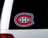 Montreal Canadiens 12 Inch Preforated Window Film Decal Sticker, One-Way Vision, Adhesive Backing