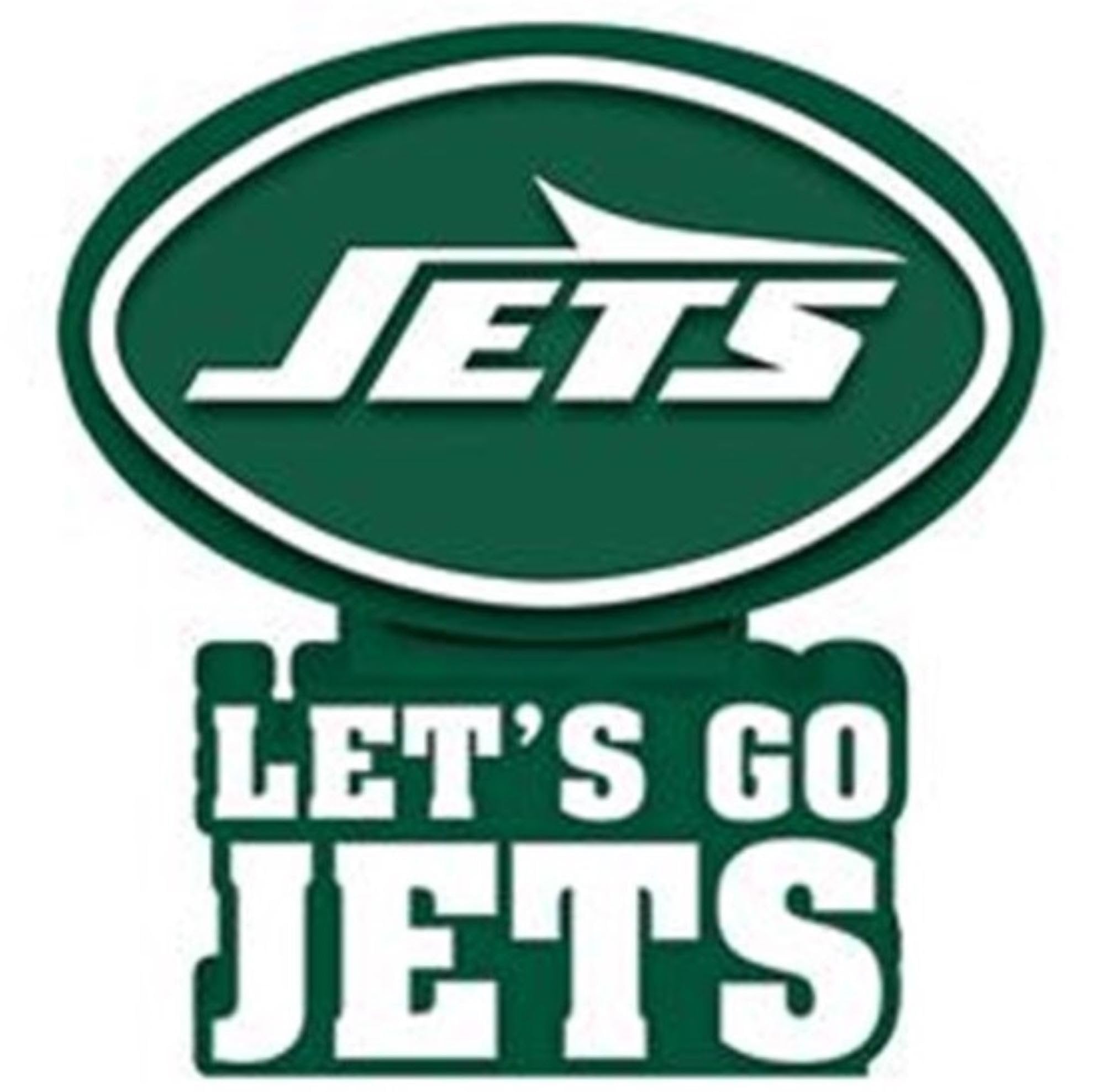 New York Jets Team Mascot Garden Statue, Hand Painted Resin, 12 Inch, Indoor Outdoor Decor, Officially Licensed