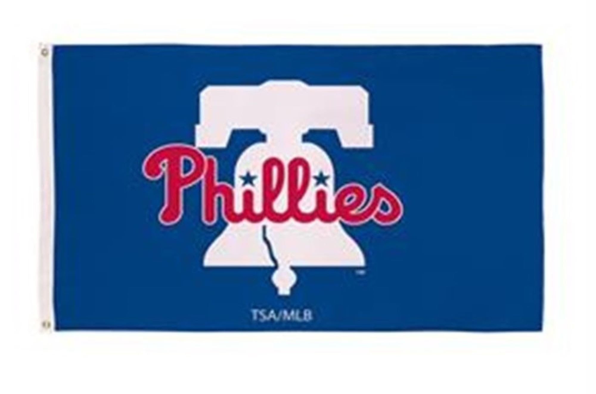 Philadelphia Phillies Premium 3x5 Foot Flag Banner, Metal Grommets, Indoor Outdoor, Single Sided, Officially Licensed