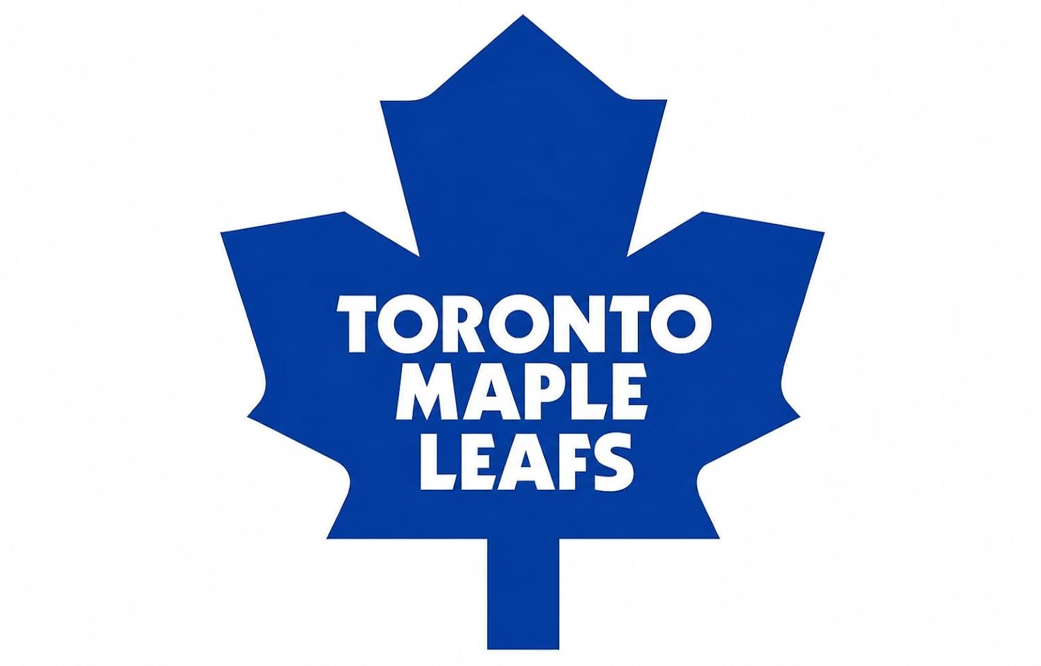 Toronto Maple Leafs Retro Logo Jumbo Static Cling Decal Sticker, 10x11 Inch, Home or Auto Use, Reusuable Peel and Stick Application to any Flat Clean Surface, Officially Licensed