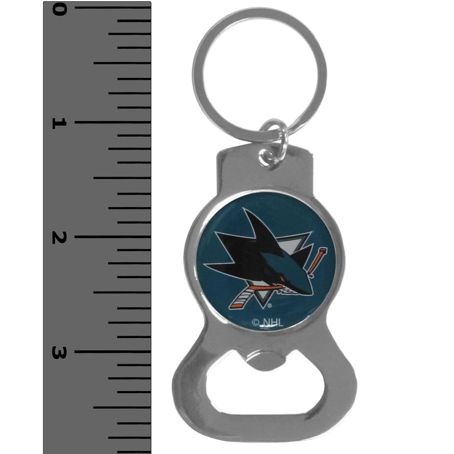 NHL San Jose Sharks Bottle Opener Key Chain