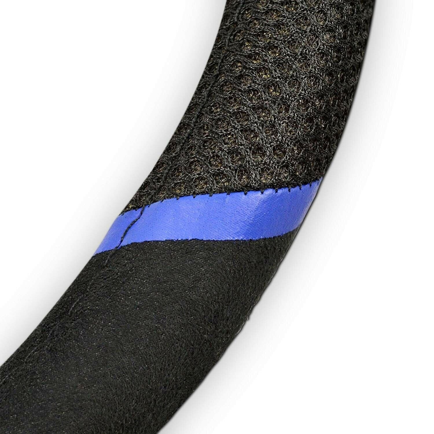 Miami Heat Steering Wheel Cover Premium Embroidered Black 15 Inch