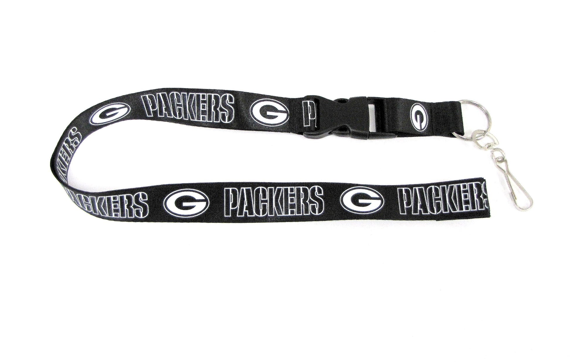NFL Green Bay Packers Lanyard, Blackout