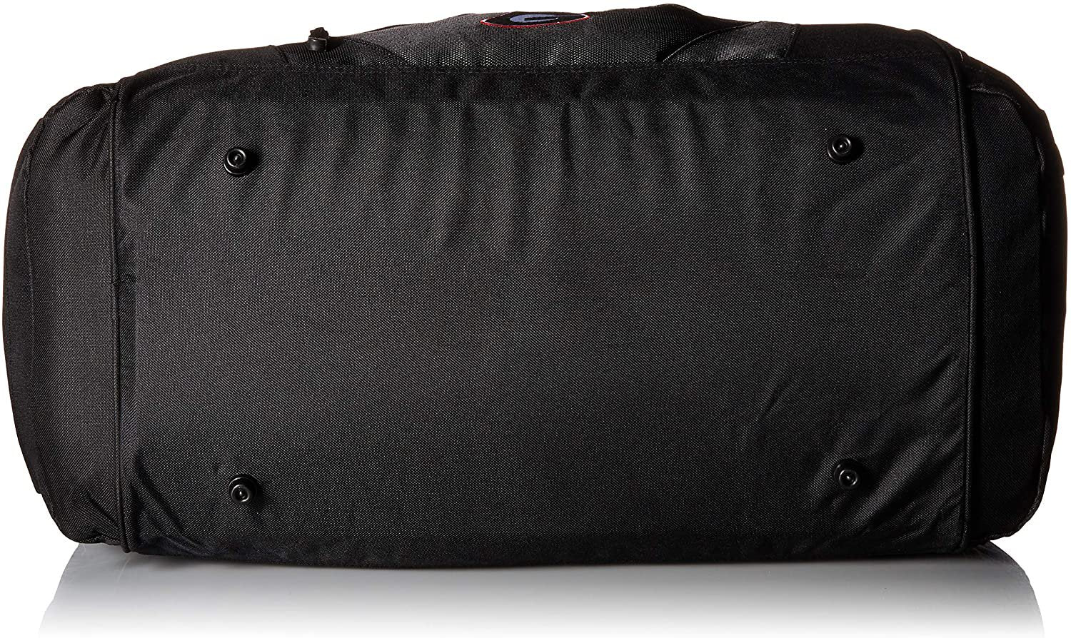 Texas A&M University Aggies Premium Duffel Bag, 20x12x11 Inch, Team Color, Heavy Duty, Black Roadblock Design, Embroidered Logo, Officially Licensed