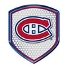 Montreal Canadiens High Intensity Reflector Decal Sticker, Shield Design, 2.5x3.5 Inch, Full Adhesive Backing, Officially Licensed, Made in the USA
