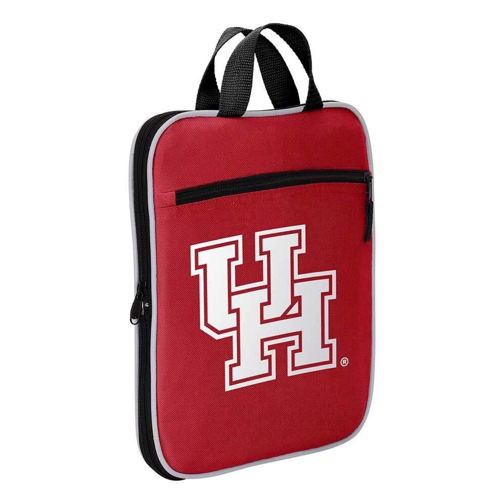 University of Houston Cougars Premium Duffel Bag 28x12x11 Inch, Team Color, Heavy Duty, Steal Design