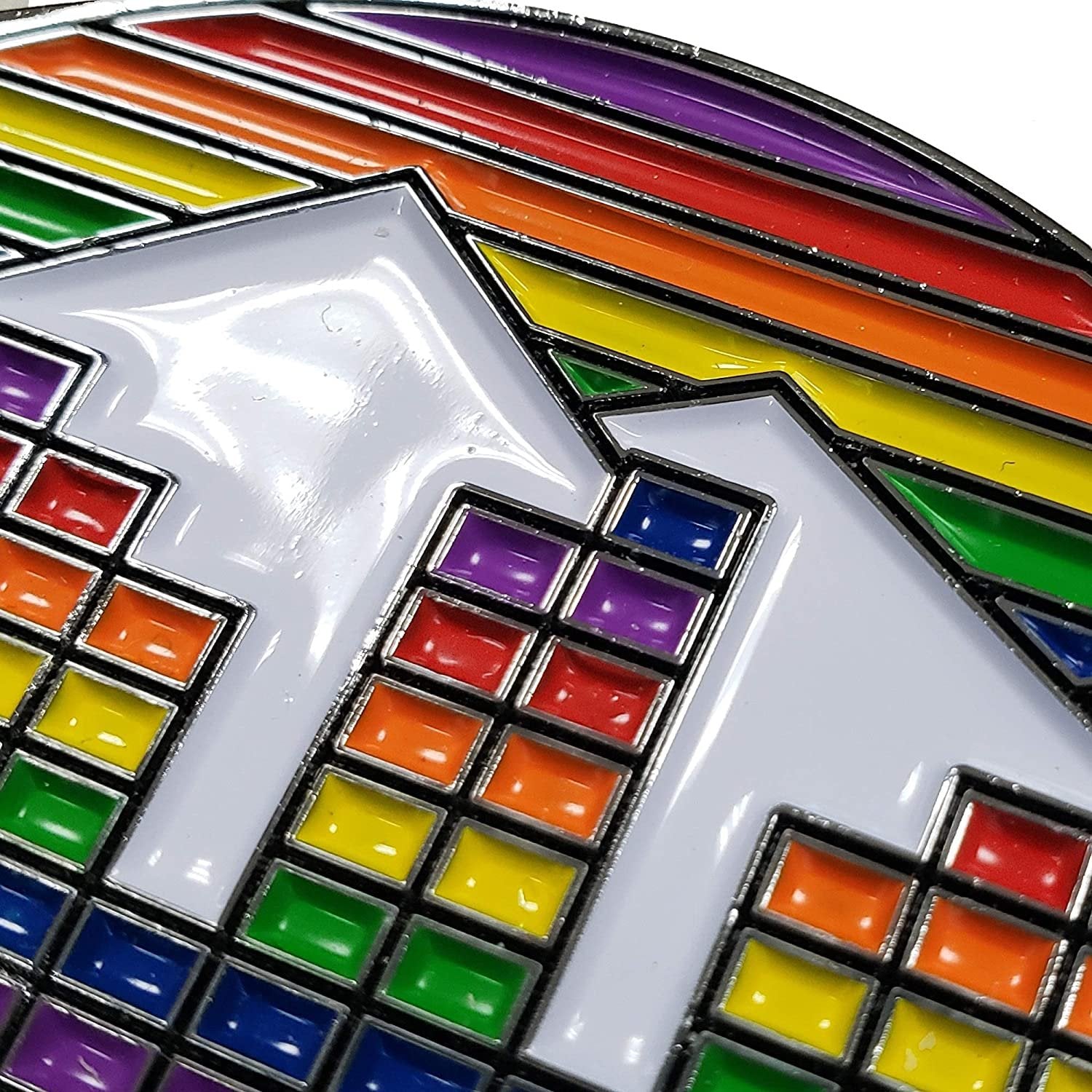 Los Angeles Dodgers Premium Solid Metal Raised Auto Emblem, Team Color, Shape Cut, Adhesive Backing