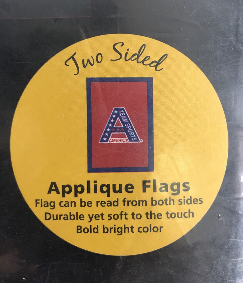 Seattle Mariners Premium Double Sided House Flag Banner, Applique Embroidered, 28x44 Inch