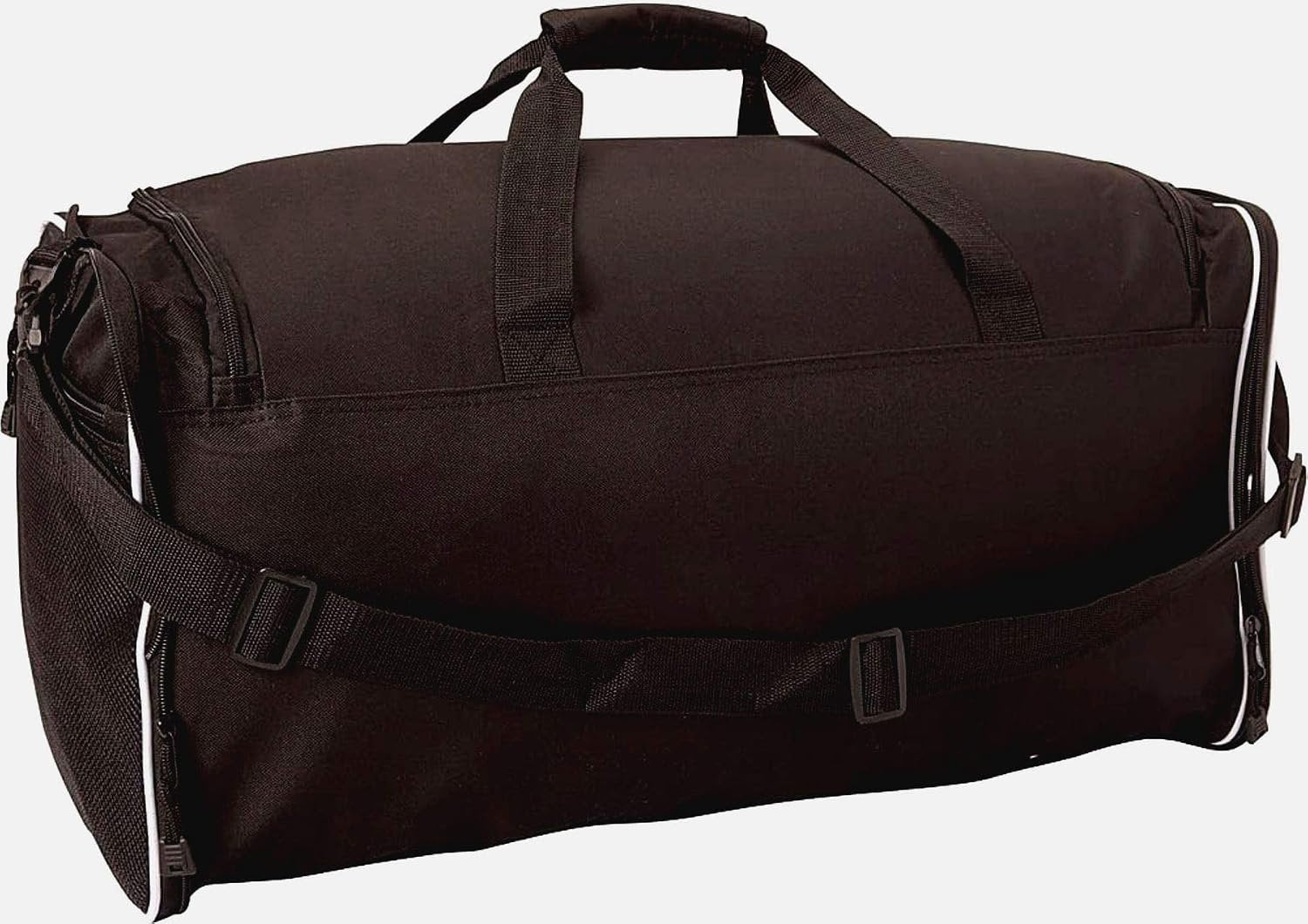 Washington Nationals Duffel Bag, Polyester, 28x12x11 Inch, Steal Style, Team Color, Officially Licensed MLB Fan Gear