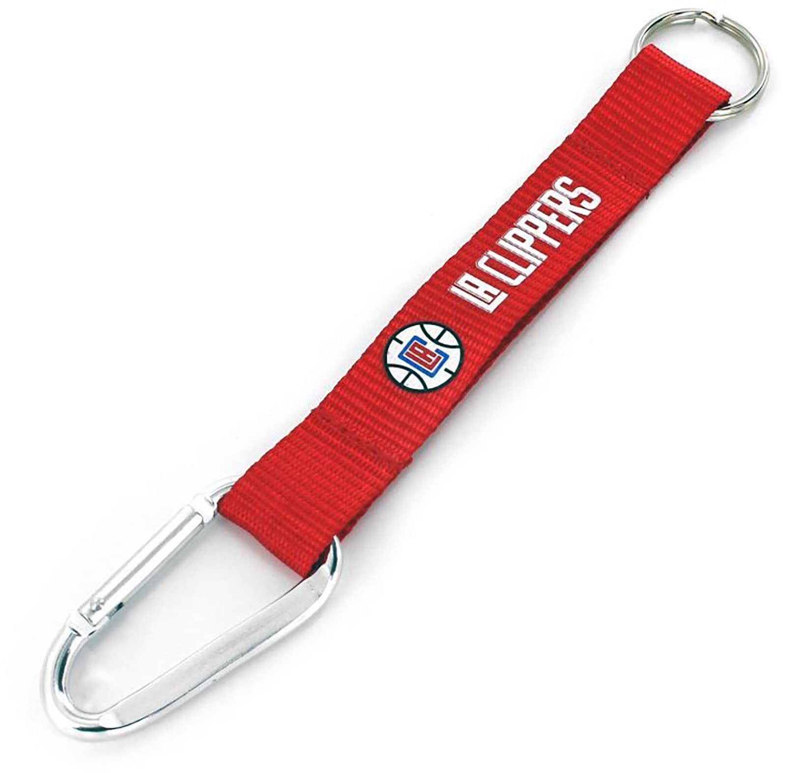 Los Angeles Clippers Premium Carabiner Clip Keychain Combo, 8 Inch