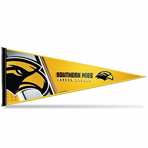 University of Southern Mississippi Eagles Primary 12" x 30" Soft Felt Pennant