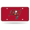 Tampa Bay Buccaneers Premium Metal Auto Tag License Plate, Primary Design, 6x12 Inch, Pre-Drilled Holes, Officially Licensed
