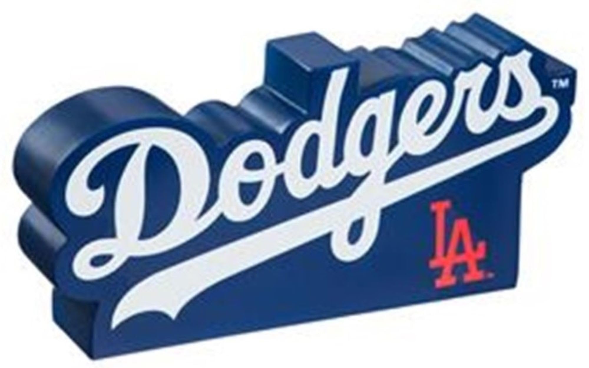 Los Angeles Dodgers Team Mascot Garden Statue, Team Name Design, Hand Painted Resin, 12 Inch, Indoor Outdoor Decor, Officially Licensed