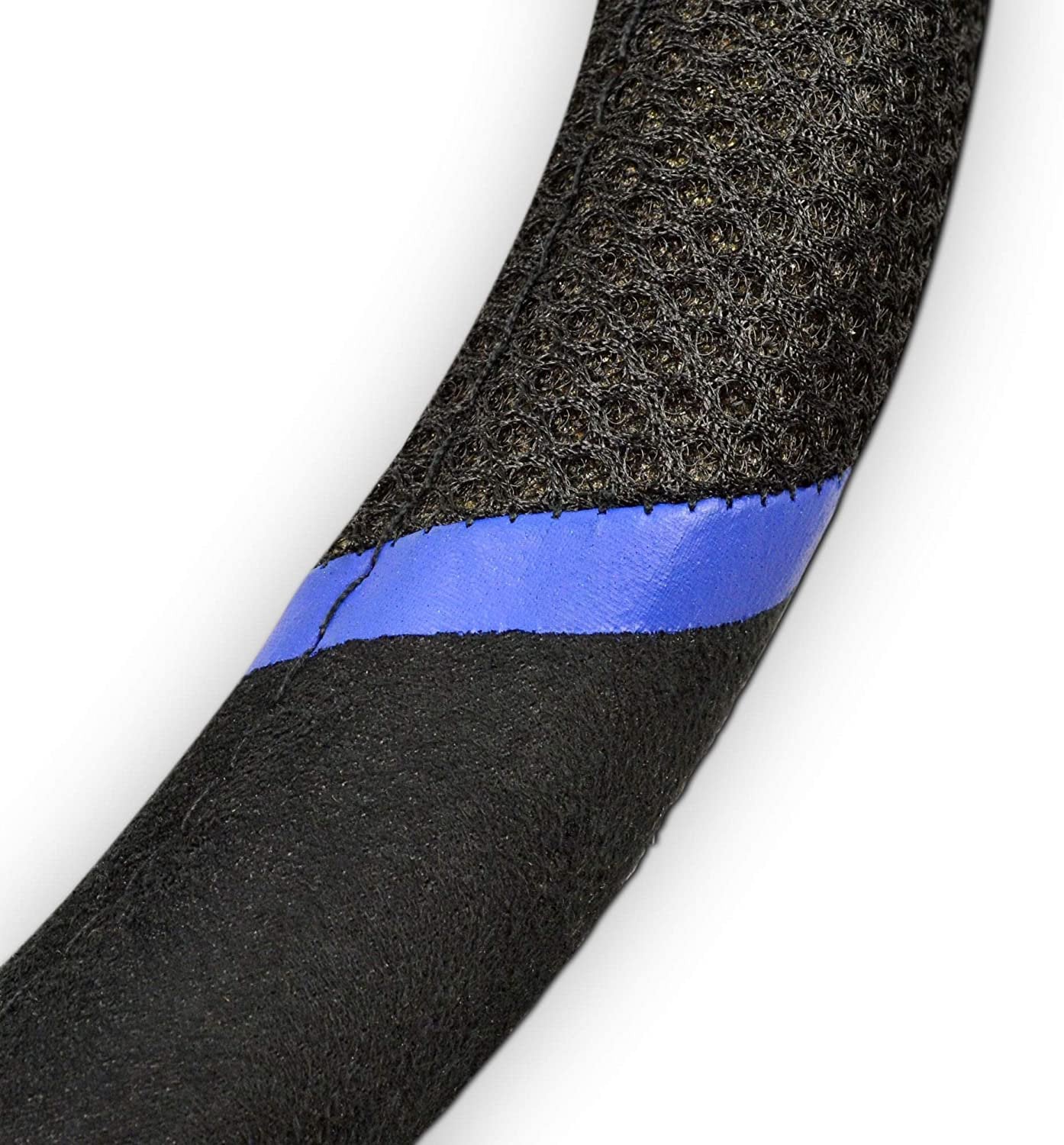 South Florida Bulls USF Steering Wheel Cover Premium Embroidered Black 15 Inch University of