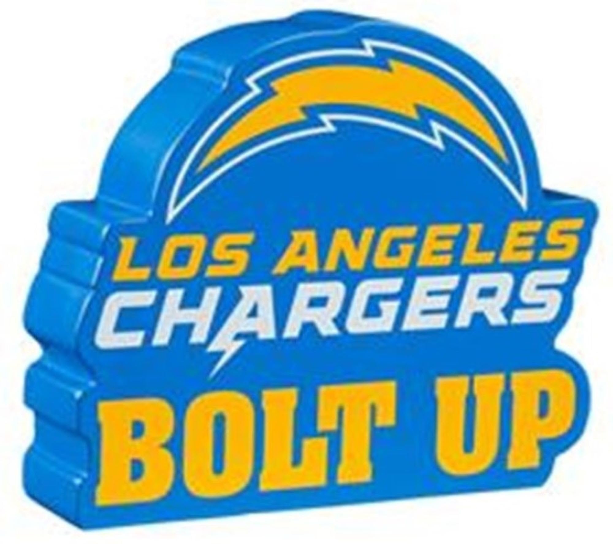 Los Angeles Chargers Team Mascot Garden Statue, Hand Painted Resin, 12 Inch, Indoor Outdoor Decor, Officially Licensed