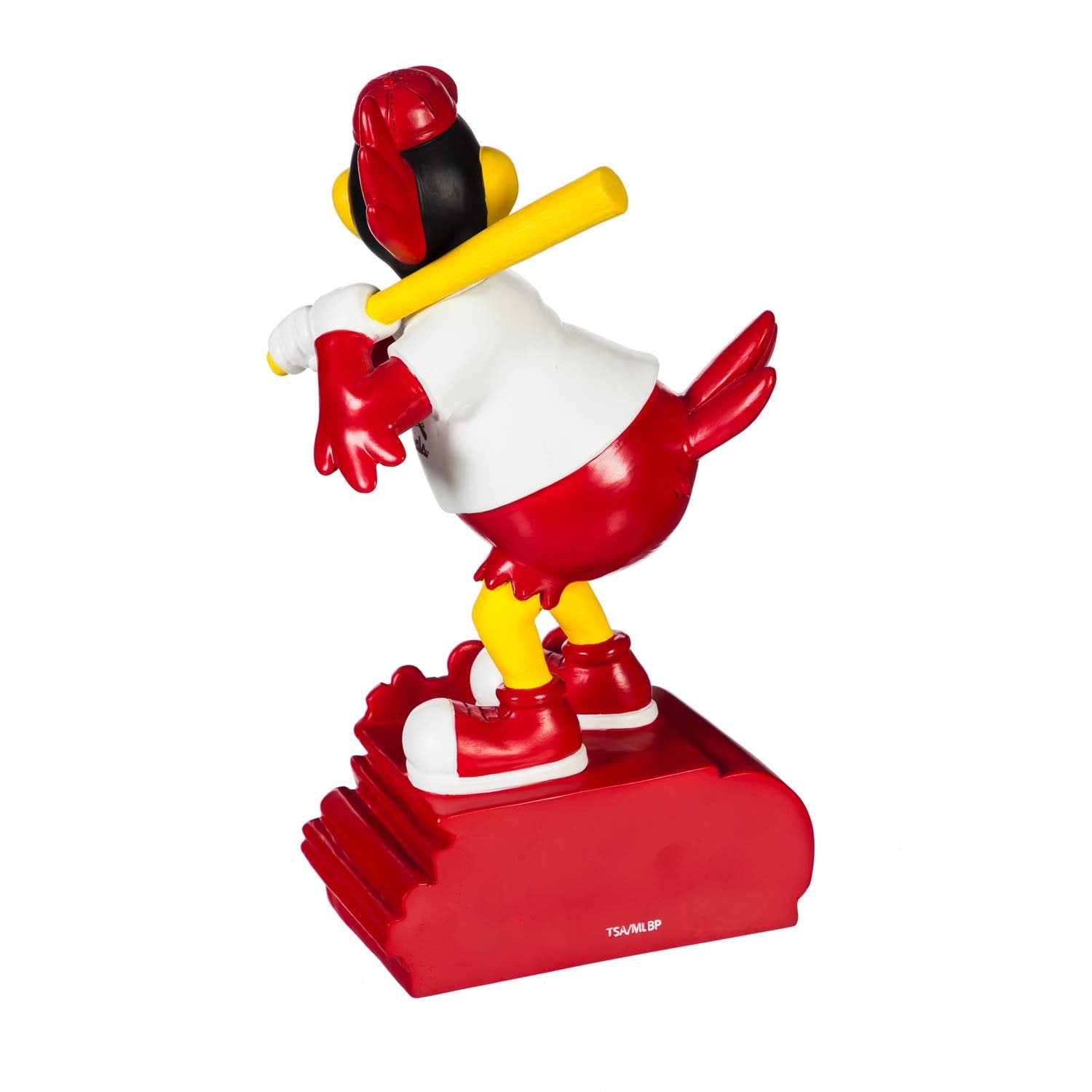St Louis Cardinals Team Mascot Garden Statue, Hand Painted Resin, 12 Inch, Indoor Outdoor Decorative Sports Mascot, Officially Licensed