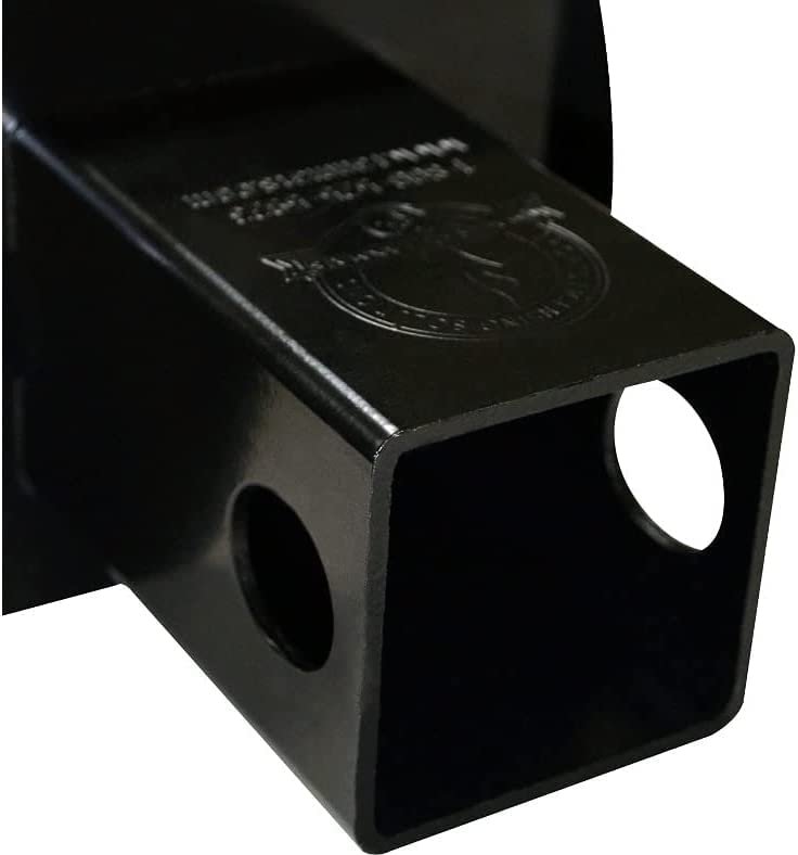 Arizona Cardinals Premium Hitch Cover Solid Black Metal with Raised Chrome Metal Emblem, 2 Inch Square, Type III