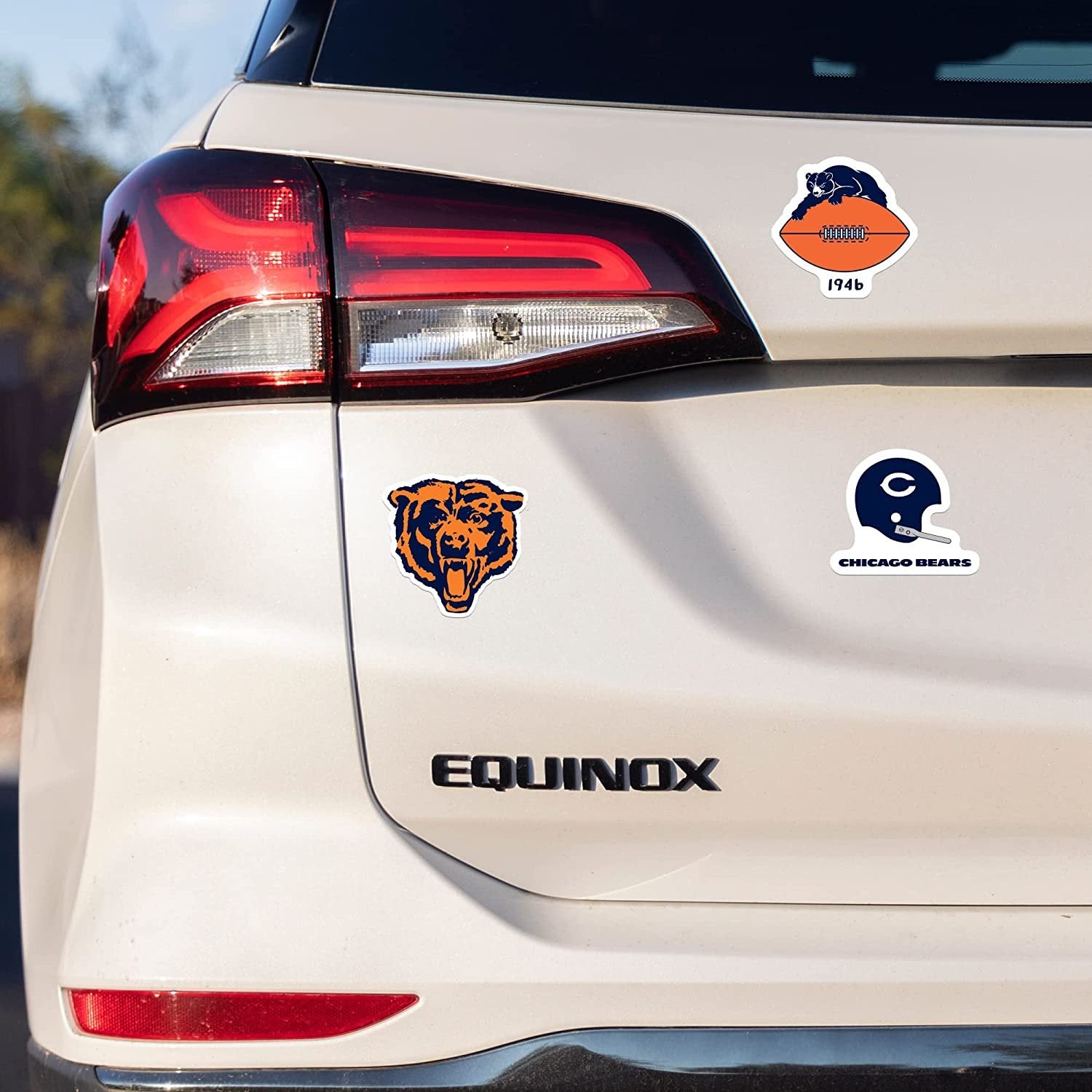 Georgia Southern University Eagles 3-Piece Retro Decal Sticker Sheet, Die Cut, Clear Backing, 3x12 Inch