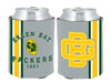 Green Bay Packers 2-Pack Throwback Design CAN Beverage Insulator Holder Football