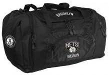 Brooklynn Nets NBA Roadblock Duffle Bag Luggage