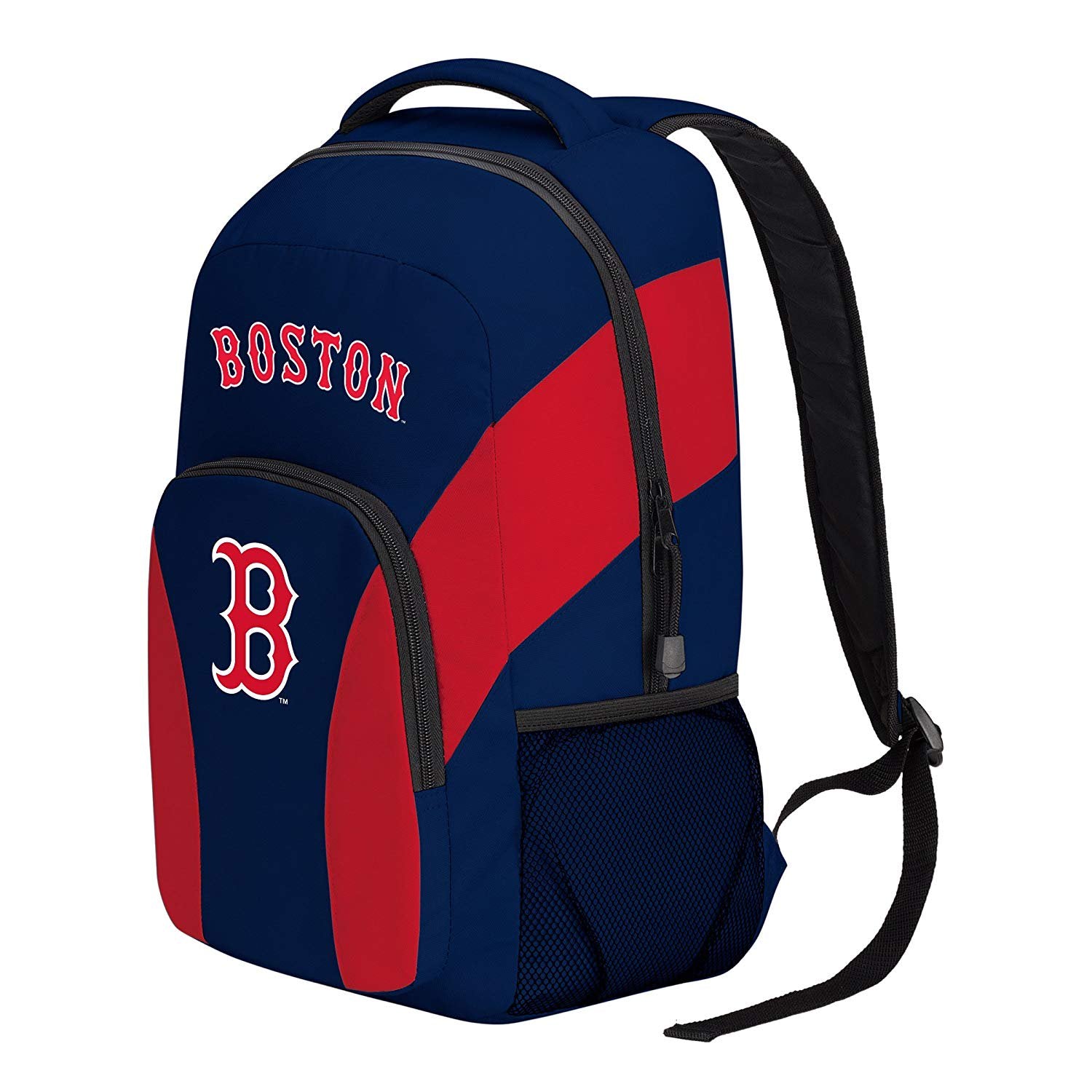 Boston Red Sox Backpack Bag, Draft Day Design, 18x12 Inch, Officially Licensed