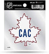 Montreal Canadiens 4x4 Inch Decal Sticker Retro Logo Clear Backing