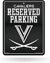 University of Virginia Cavaliers Metal Parking Novelty Wall Sign 8.5 x 11 Inch Carbon Fiber Design