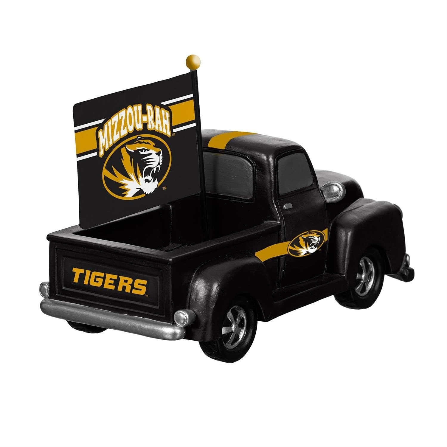 University of Missouri Tigers 9 Inch Metal Rally Truck Statue, Outdoor Garden or Indoor Fan Decor, Sports Fan Collectible Figurine, Officially Licensed