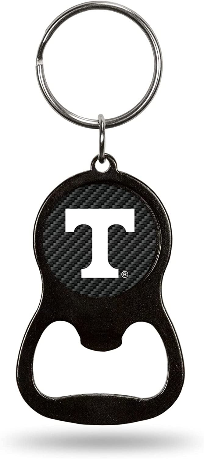 University of Tennessee Volunteers Metal Keychain Bottle Opener, Carbon Fiber Design